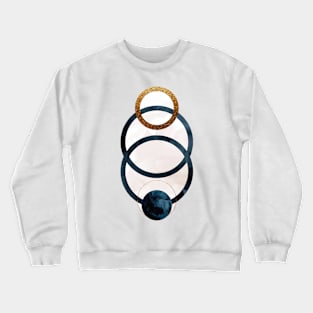 Abstract unique geometrical art design Crewneck Sweatshirt